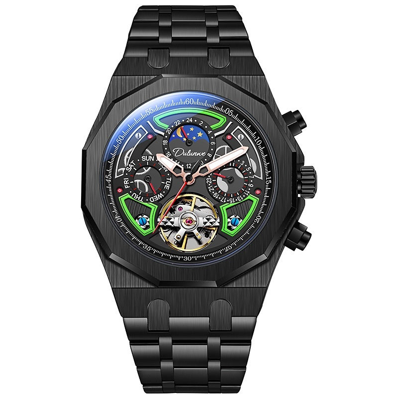 black-shell-green