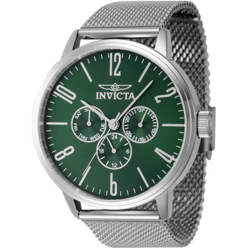 Specialty GMT Quartz Green Dial Men'S Watch 47120