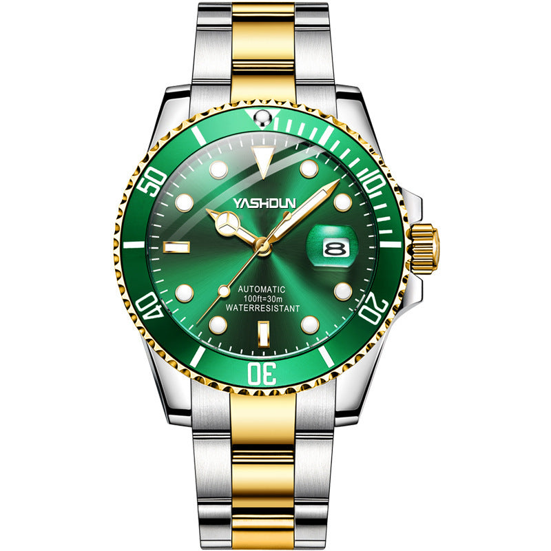 green-surface-gold-strap