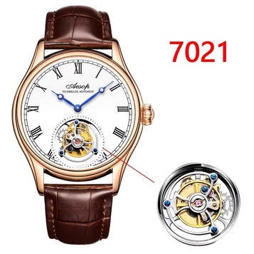 Real Flying Tourbillon Movement Mechanical Watches Luxury Watch for Men Skeleton Tourbillon Watch Sapphire 2025 NEW