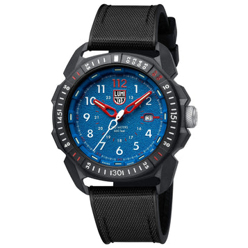 1003 Men'S Ice-Sar Arctic Quartz Blue Dial Strap Watch