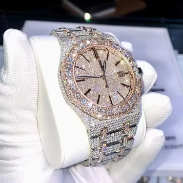 Top Quality Sport Luxury Iced Out Watch Men Women VVS D Colour Moissanite Designers Watches Automatic Mechanical Hip Hop Watches