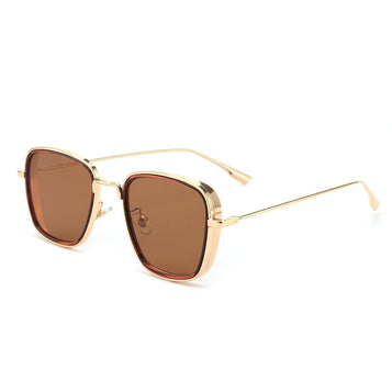 Personality Fashion Trend Net Red Same Style Thick-Edged Irregular Square Sunglasses