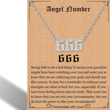 Angel Number Necklace for Women,Dainty Gold Plated Number 000 1111 111 222 333 444 555 666 777 888 999 Pendants Choker Chain Numerology Jewelry Necklace Gifts for Women Girls
