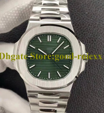 Business Watches for Men Automatic Watch Men'S 3Kf Green Turquoise Blue Gray White Dial 40Th Anniversary 3K Crystal Steel Eta Crystal Wristwatches Box