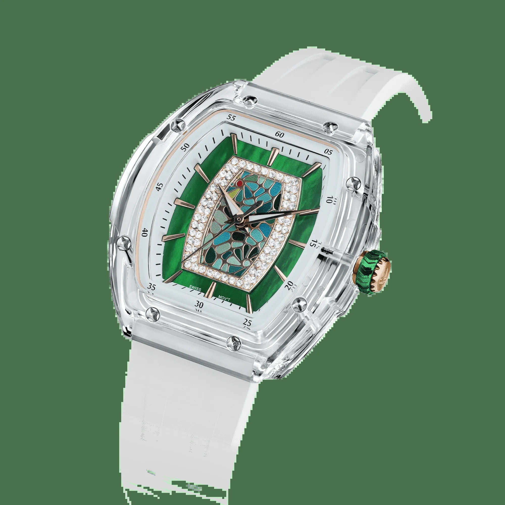 white-green