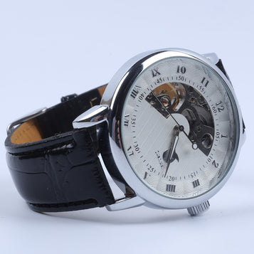 Men's Luminous Waterproof Mechanical Watch Glass Mirror Simple