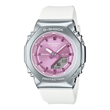 G-Shock GM-S2110-7A6 Analog-Digital Octagon Metal Gleam Pink Ladies