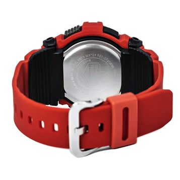 Casio Men'S Watch G-Shock World Timer Digital Dial Red Resin Strap G7900A-4