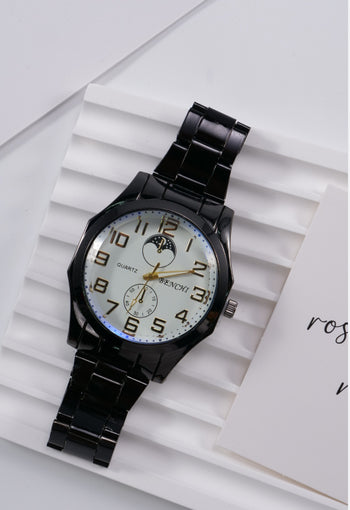 Men's Steel Belt Quartz Sports Watch