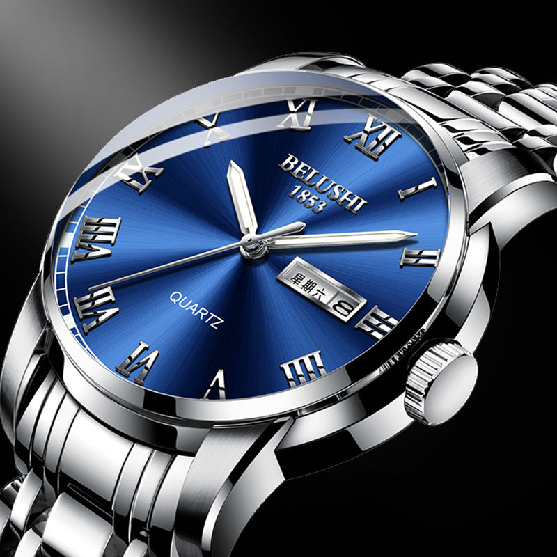 silver-case-blue-surface