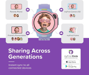 Fone R2 Mixed Berries Kids Smartwatch Phone: GPS Safety, Video Call, SOS, Esim - for Ages 5-12 in Usa/Canada