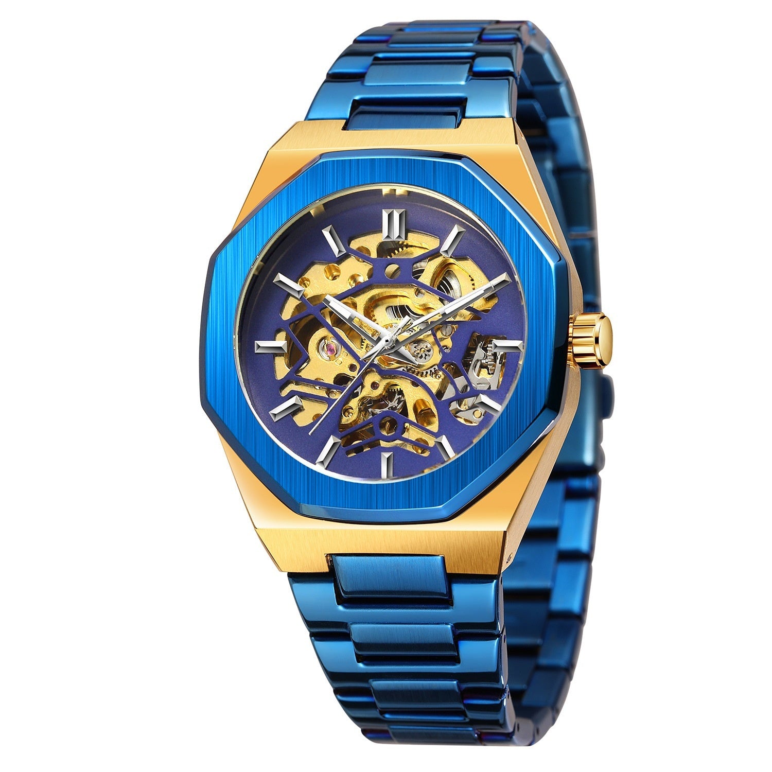 blue-face-gold-shell