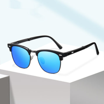 Polarized Color Sunscreen Folding Sunglasses
