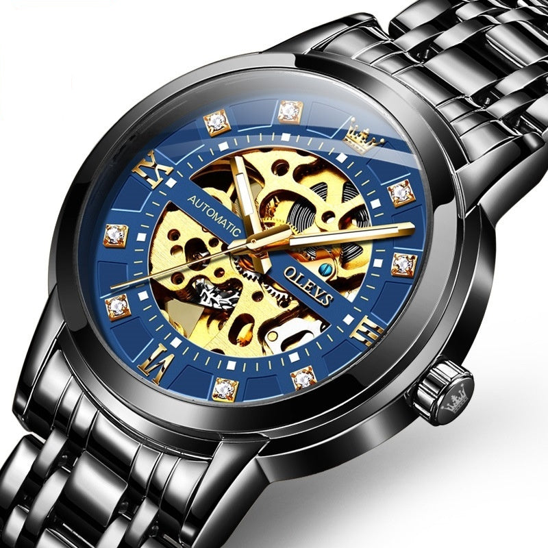 black-steel-blue-face-men