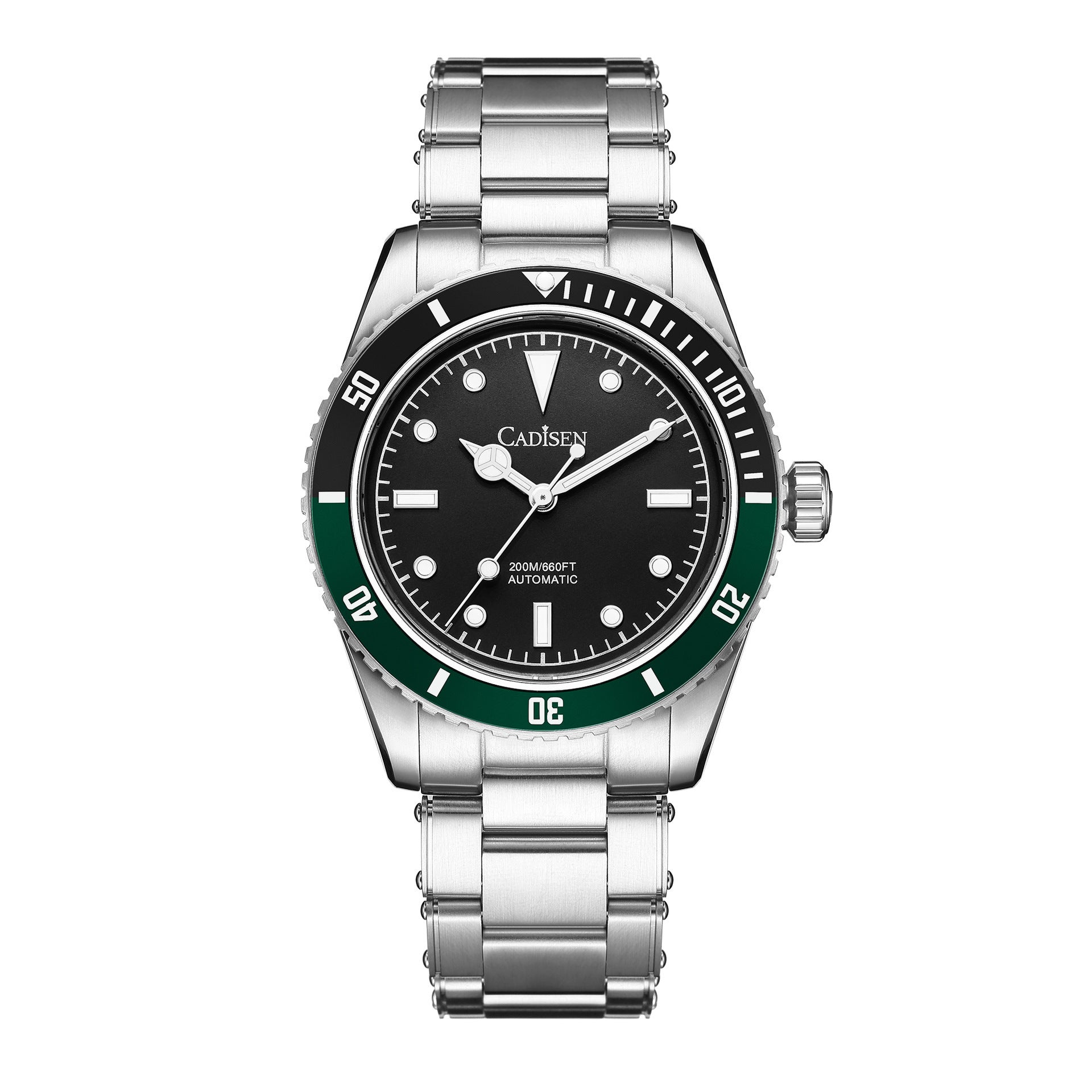 white-shell-green-ring-black