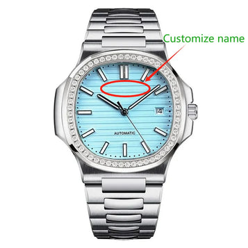 Custom 1:1 Hot Brand Stainless Steel Strap Watch Women Luxury Gift Quartz Wristwatch Lady Fashion Simple Square Quartz Watches