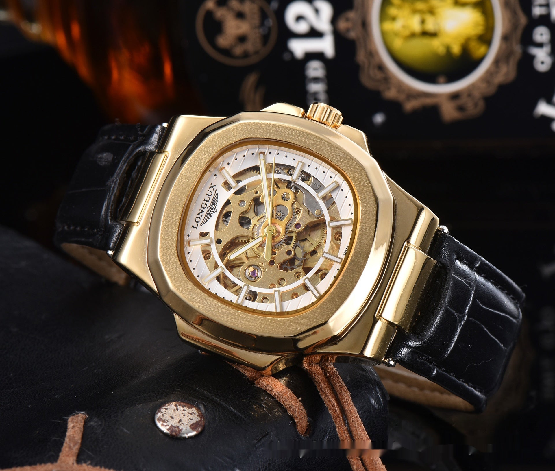 gold-shell-white-surface