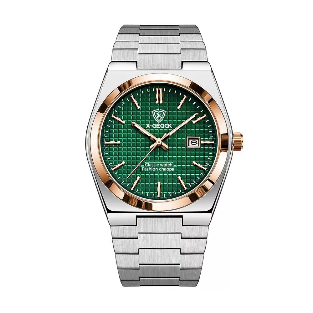 gold-shell-green-surface
