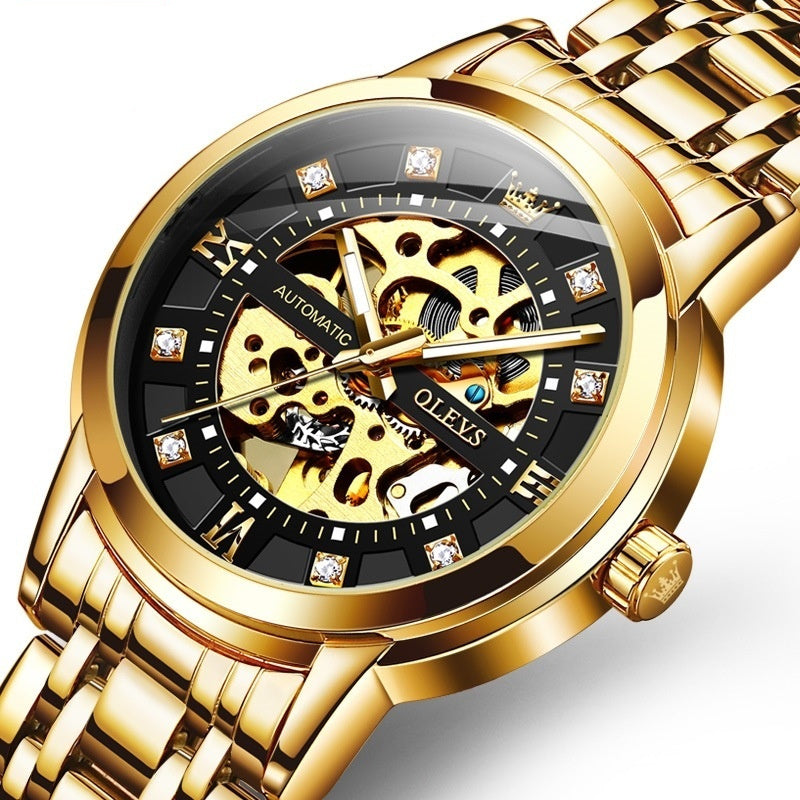 all-gold-black-face-men