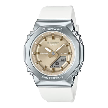 G-Shock GMS2110-7A9 Metal Analog-Digital Gold Dial Ladies