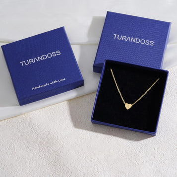 Heart Initial Necklaces for Women Girls - 14K Gold Filled Heart Pendant Letter Alphabet Necklace Letter Initial Necklace Gifts for Girls Teens