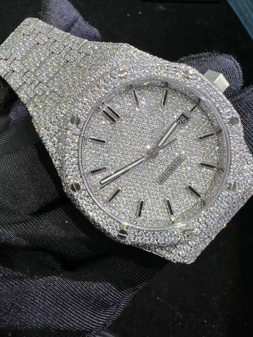 Factory Direct Sales VVS Moissanite Diamond Watches Men'S and Women'S Luxury Watches Mechanical Automatic Watches