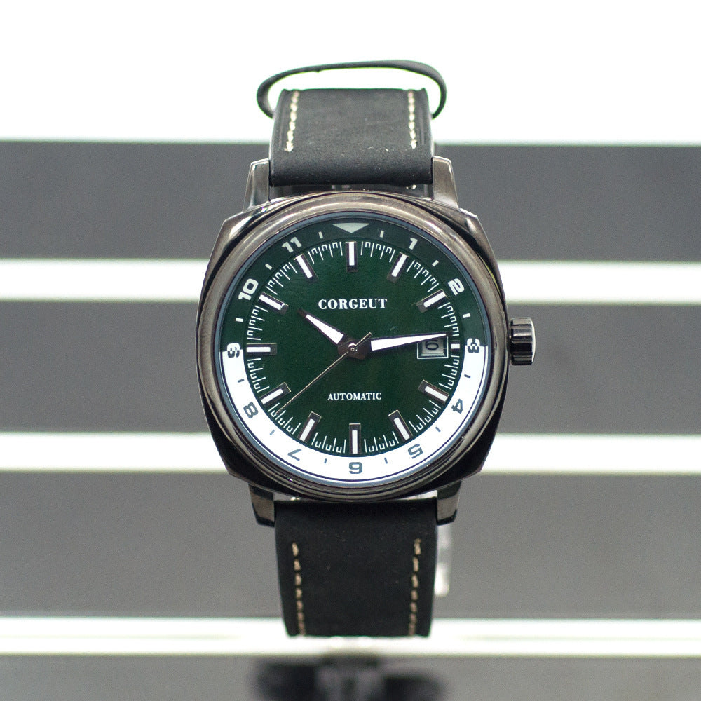 black-and-green-surface