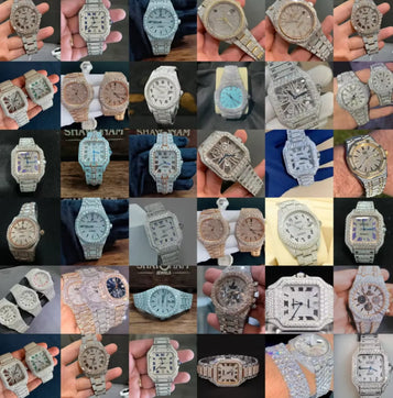 Top Quality Sport Luxury Iced Out Watch Men Women VVS D Colour Moissanite Designers Watches Automatic Mechanical Hip Hop Watches