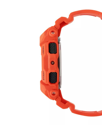 Men'S Orange Resin Watch, 54.9Mm, GD010-4