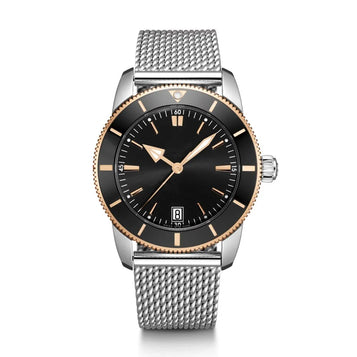 Luxury Superocean Heritage Watch 44 Mm B20 Steel Belt Automatic Mechanical Quartz Movement Full Working High Quality Men Wrist