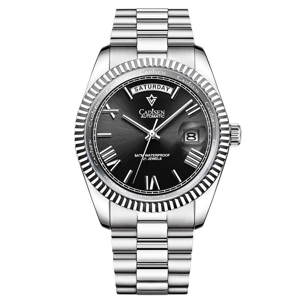 silver-black