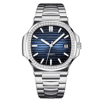 Custom 1:1 Hot Brand Stainless Steel Strap Watch Women Luxury Gift Quartz Wristwatch Lady Fashion Simple Square Quartz Watches