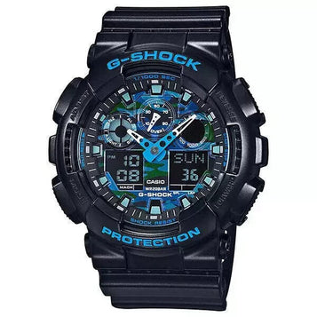 Casio Men'S G-Shock Analog & Digital Camo Quartz Watch - GA-100CB-1ADR NEW