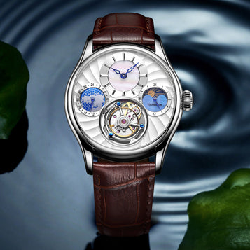 Hollow Automatic Men'S Business Mechanical Watch