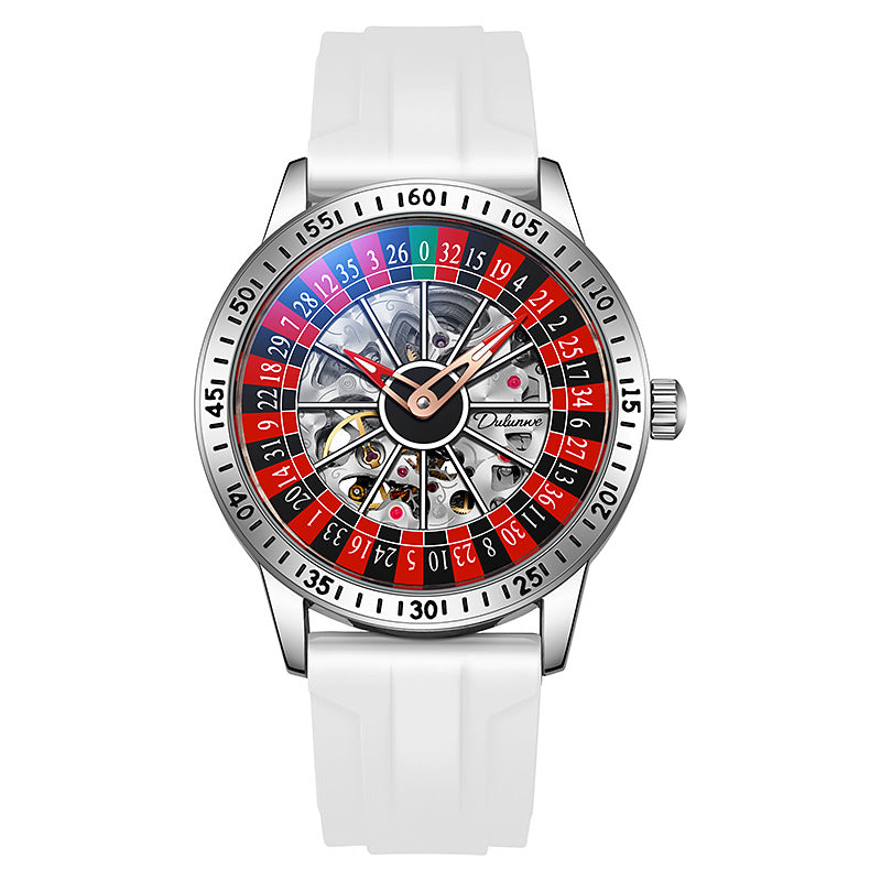 white-rubber-strap