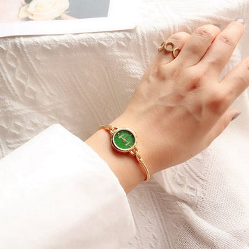 Retro Small Golden Watch Quartz Women's Watch
