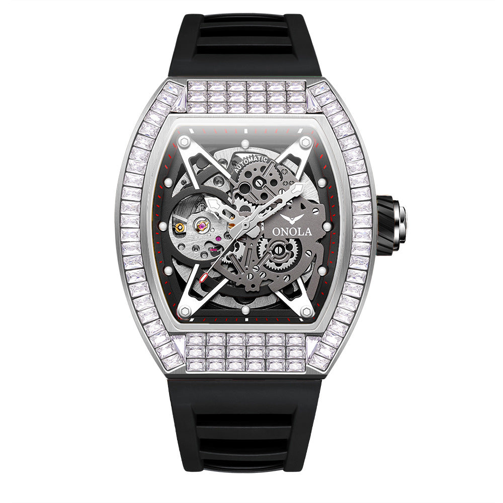 silver-black
