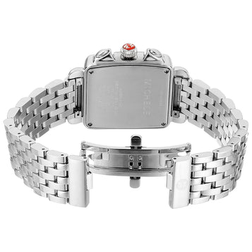 Deco MWW06P000099 33Mm Silver Steel Bracelet & Case Synthetic Sapphire Women'S Watch