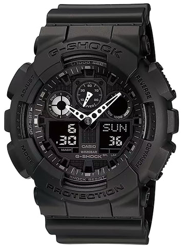 G-Shock GA1001A1 XL Fitness Tracker Black Black Analog/Digital Display