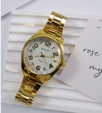 Men's Steel Belt Quartz Sports Watch