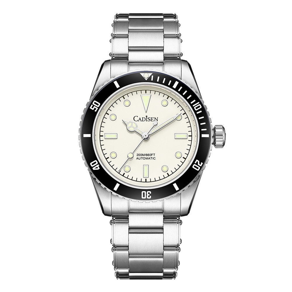 white-shell-white-steel-belt