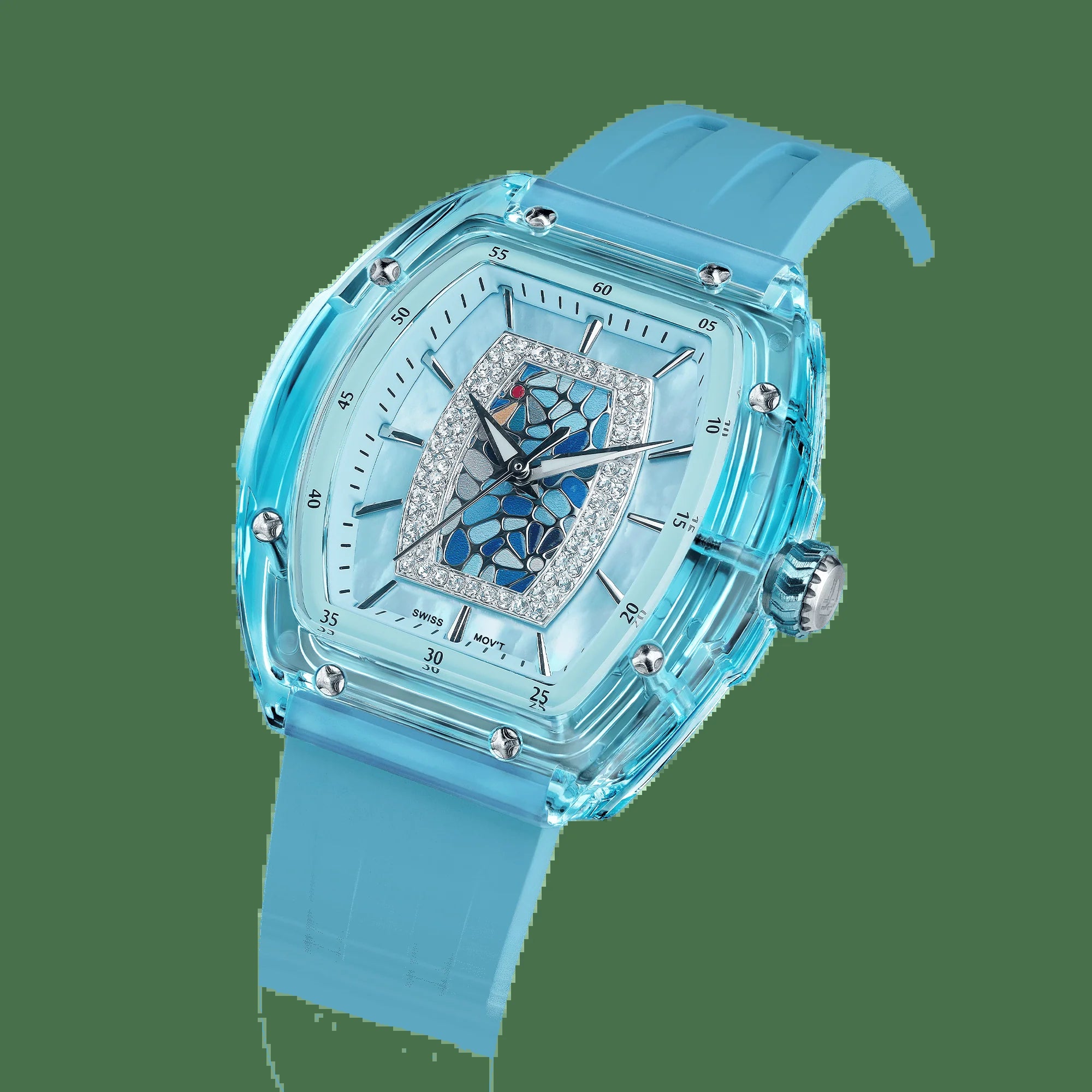 blue