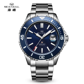 Seagull Relogio Masculino Men Watch 200M Diving Business Waterproof Fashion Automatic Mechanical Watch Ocean Series 816.32.1523