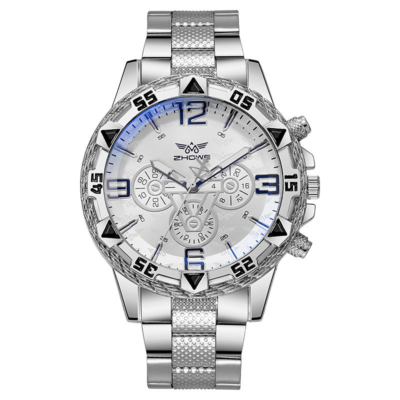 white-surface-silver-case