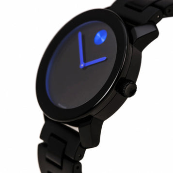 Unisex Bold Large Analog Neon Rim 42Mm Watch 3600099