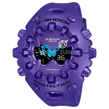 G-Shock GAV01-2A Big Case Emphasize Toughness Purple Analog-Digital