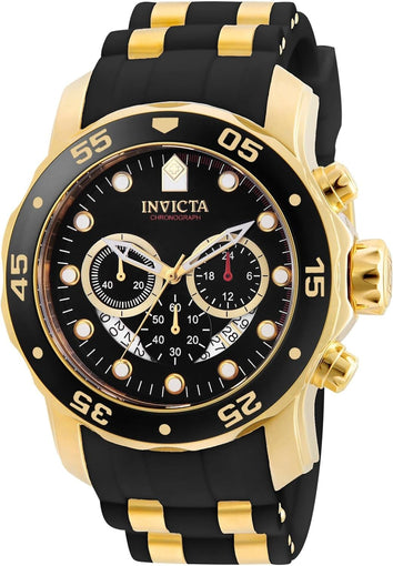 Invicta Pro Diver Reloj Inoxidable Pulsera Cronógrafo Cuarzo Acero Para Hombre