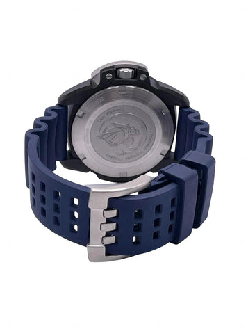 1553 Men'S Scott Cassell Deep Dive Quartz Blue Strap Watch