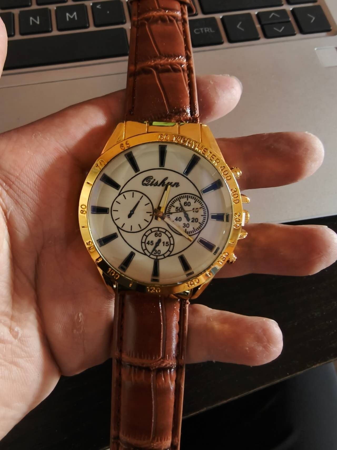 brown-strap-gold-case